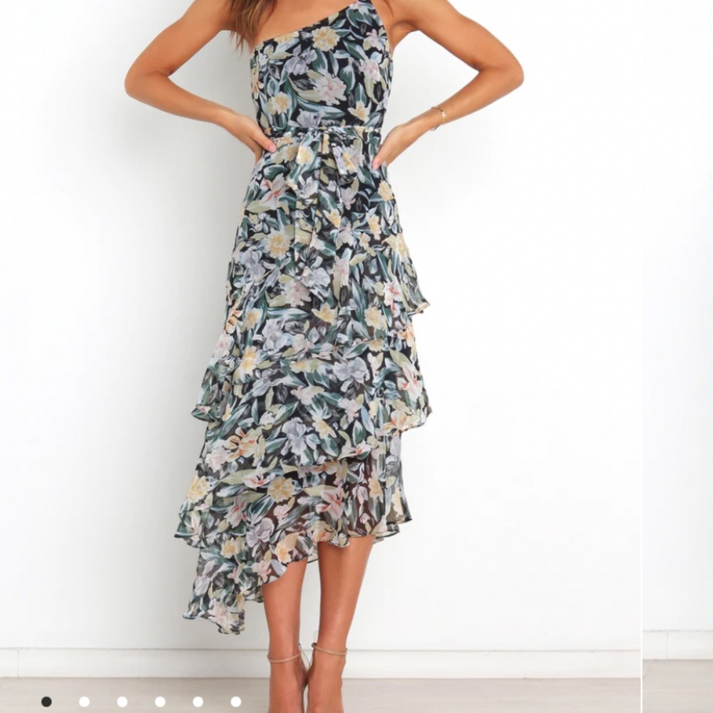 Petal and Pup Black Amren Dress